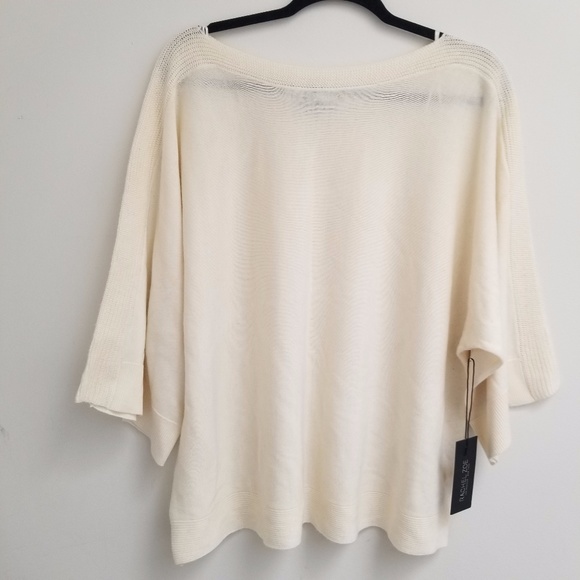 Rachel Zoe Sweater Boat Neckline Short Sleeve - Picture 2 of 5